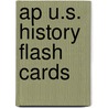 Ap U.S. History Flash Cards door Michael Bergman