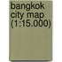 Bangkok City map (1:15.000)