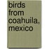 Birds from Coahuila, Mexico