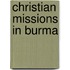 Christian Missions In Burma