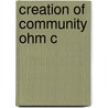 Creation Of Community Ohm C door David Gary Shaw