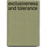 Exclusiveness and Tolerance door Jacob Katz