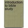 Introduction To Bible Study door Franklin Verzelius Newton Painter
