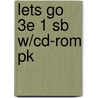 Lets Go 3e 1 Sb W/cd-rom Pk door Ritsuko Nakata