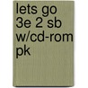 Lets Go 3e 2 Sb W/cd-rom Pk door Ritsuko Nakata