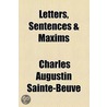 Letters, Sentences & Maxims door Philip Dormer Stanhope of Chesterfield