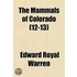 Mammals of Colorado (12-13)