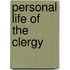 Personal Life Of The Clergy