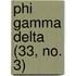 Phi Gamma Delta (33, No. 3)