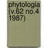 Phytologia (V.62 No.4 1987)