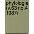 Phytologia (V.63 No.4 1987)