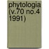 Phytologia (V.70 No.4 1991)