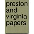 Preston and Virginia Papers