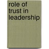 Role Of Trust In Leadership by Jamiel Vadell