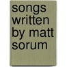 Songs Written by Matt Sorum by Not Available