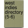 West Indies Directory (5-6) door James Imray and Son