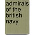Admirals of the British Navy