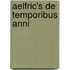 Aelfric's de Temporibus Anni