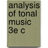 Analysis Of Tonal Music 3e C