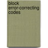 Block Error-Correcting Codes door Sebasti Xambs-Descamps