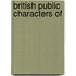 British Public Characters Of