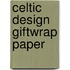 Celtic Design Giftwrap Paper