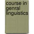 Course In Genral Linguistics