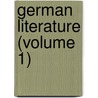 German Literature (Volume 1) door Wolfgang Menzel