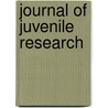 Journal Of Juvenile Research door California. Bureau Of Juvenile Research
