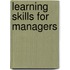 Learning Skills For Managers