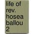 Life Of Rev. Hosea Ballou  2