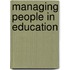 Managing People in Education