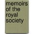 Memoirs Of The Royal Society