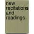 New Recitations And Readings