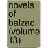 Novels of Balzac (Volume 13)