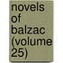Novels of Balzac (Volume 25)