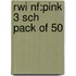 Rwi Nf:pink 3 Sch Pack Of 50