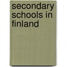 Secondary Schools in Finland door Not Available