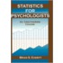 Statistics for Psychologists