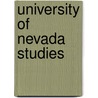 University Of Nevada Studies by University of Nevada