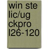 Win Ste Lic/Ug Ckpro L26-120 door Susie Vanhuss