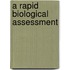 A Rapid Biological Assessment