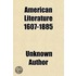 American Literature 1607-1885