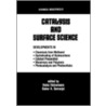 Catalysis And Surface Science by Heinz Heinemann