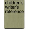 Children's Writer's Reference door Eric Suben
