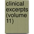 Clinical Excerpts (Volume 11)