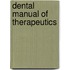 Dental Manual of Therapeutics