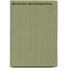Die Drucker-Abschlussprüfung by Manfred Aull