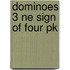 Dominoes 3 Ne Sign Of Four Pk
