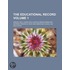 Educational Record (Volume 1)